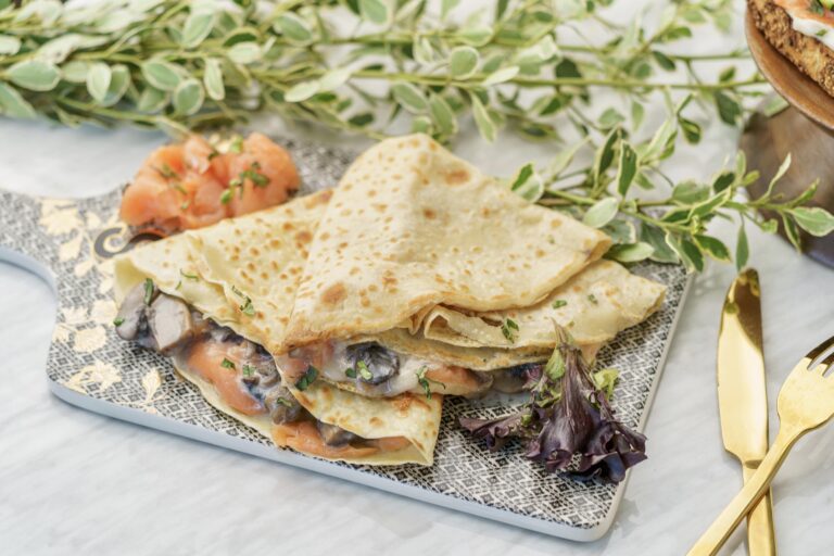 5. Salmon Crepe