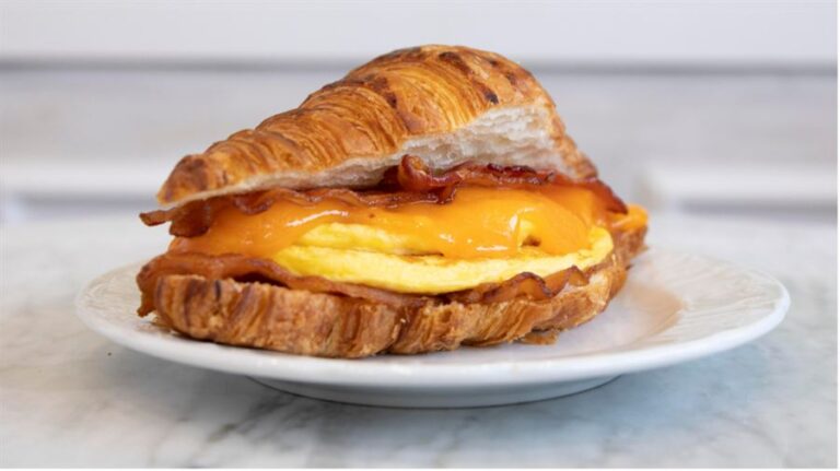 Bacon Egg and Cheese Croissant