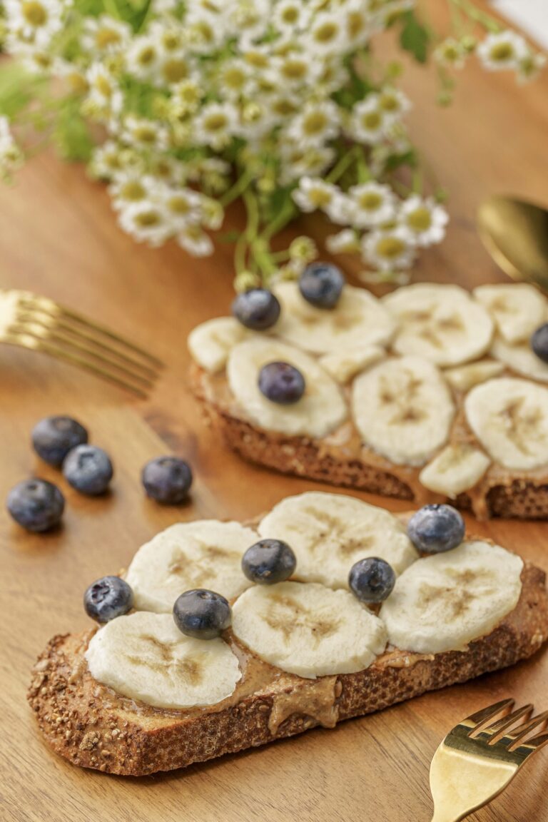 Blueberry Banana Toast