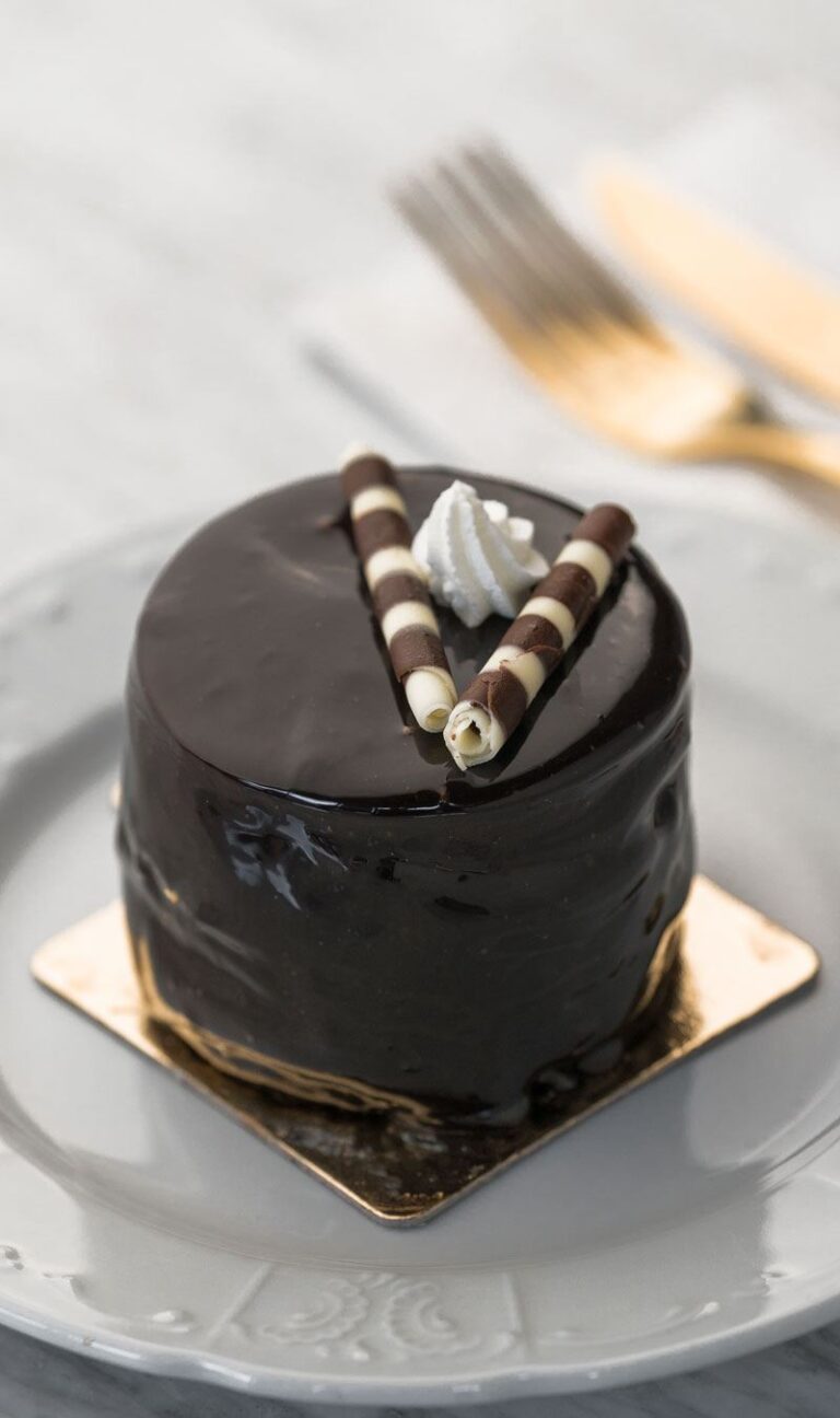 Chocolate mousse cake