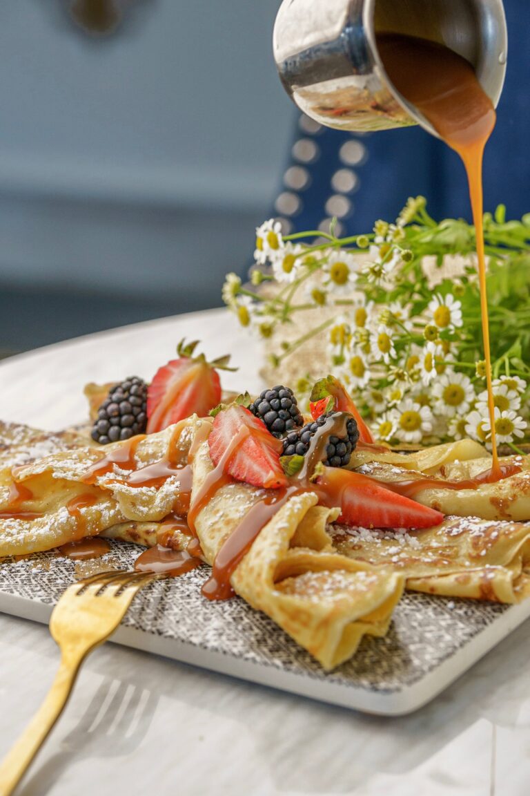 9. Salted Butter Caramel Crepe